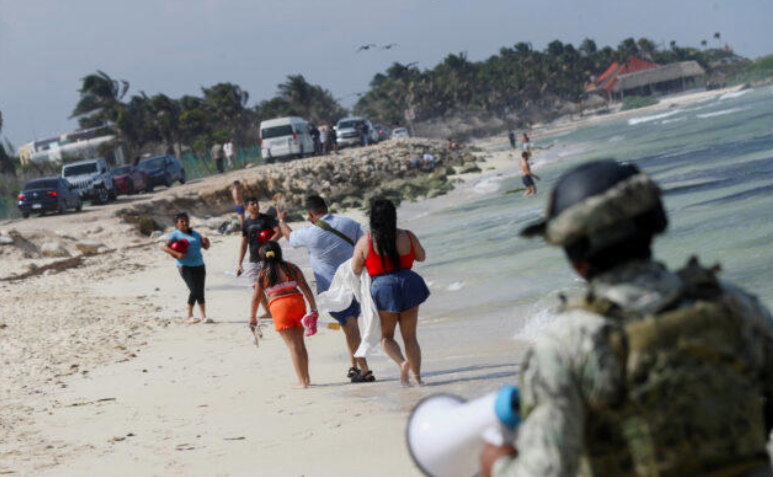 Entrada de “Beryl” en Tulum dejó afectaciones menores